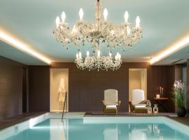 Gut Moorbeck，位于Amelhausen的带泳池的酒店