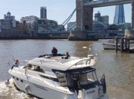 Yacht -Central London St Kats Dock Tower Bridge，位于伦敦的船屋