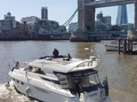 Yacht -Central London St Kats Dock Tower Bridge