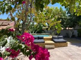 Azul añil EL PATIO Casa rural en Alameda