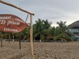 Cabañas paraíso Chacahua，位于Guayabas的酒店