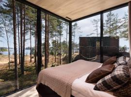 Santalahti Resort Cottages & Villas，位于科特卡的豪华帐篷营地