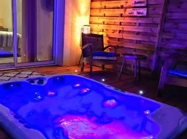 Magnifique cottage haut de gamme avec jacuzzi l'attrape rêve