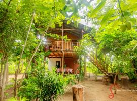 Sigiri Free View Tree House & Villa，位于锡吉里亚的住宿加早餐旅馆