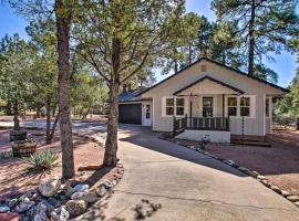 Peaceful Payson Home with Yard and Fire Pit!，位于佩森的别墅