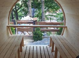 Pensjonat Gościniec Szczyrk , z sauną i jacuzzi，位于什切尔克的木屋