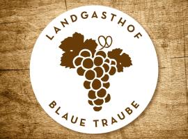 Landgasthof Blaue Traube，位于Burgthann的酒店