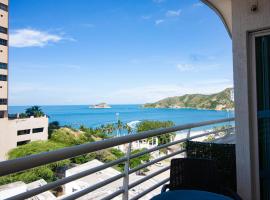 Apartamentos con vista al mar Brisa Marina Rodadero - by Bedviajes，位于圣玛尔塔的酒店