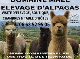 ALPAGAS DU DOMAINE MAEL，位于Saint-Antoine的低价酒店