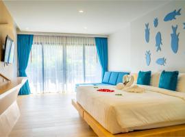 Golden Paradise Hotel - SHA PLUS，位于卡伦海滩的酒店
