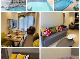 Genting Windmill Amazing Sky Pool 2bedroom With Aircon Wi-Fi