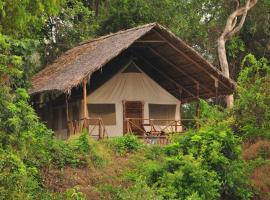 Selous Kulinda Camp，位于Selous Game Reserve的豪华帐篷营地