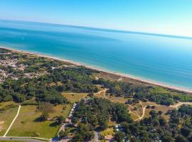 Camping les Dunes，位于雷岛林滩的豪华帐篷营地