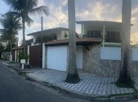 Casa na praia de Bertioga com Pscina e Churrasqueira - até 10 Pessoas