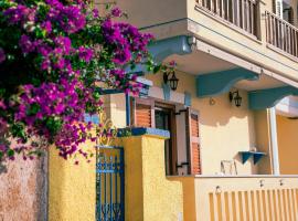 Beautiful house in Aegina，位于爱琴娜岛的带按摩浴缸的酒店