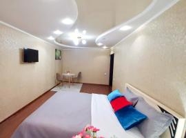 Уютная квартира класса ЛЮКС в городе Тараз，位于塔拉兹的酒店