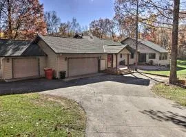 Cabin with Fire Pit and Movie Room, 1 Mi to Lake