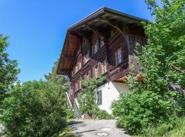 Apartment Chalet Ahorni by Interhome，位于HornkesselRinderberg/Saanerslochgrat /Horneggli附近的酒店