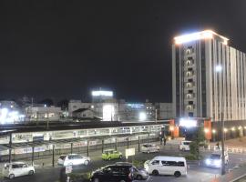 APA Hotel Saitama Higashimatsuyama Ekimae，位于Higashimatsuyama埼玉儿童动物园附近的酒店