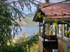 Gl&uuml;cksh&uuml;tte，位于Unterwellenborn的海滩酒店