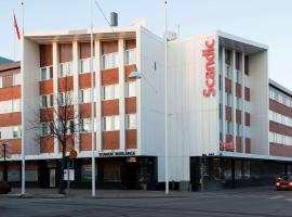 斯堪迪克伯兰格酒店，位于博伦厄Kupolen附近的酒店
