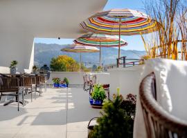 bodenseezeit Apartmenthotel Garni，位于林道的酒店