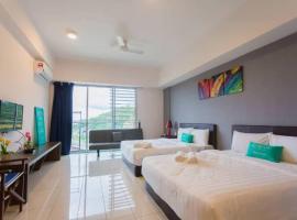 KK studio [B]/2 Queen Bed/ Netflix/Free Parking
