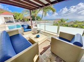 Villa Zen, luxury and confort, private pool and sea view，位于Cul de Sac的乡村别墅