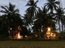 Saung Rancage Batukaras，位于庞岸达兰的山林小屋