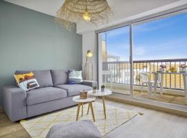 Nice & calm studio w balcony in Beaurivage district in Biarritz - Welkeys，位于比亚里茨的酒店