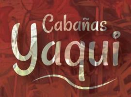 Cabañas yaqui，位于波特雷罗德洛斯弗内斯的酒店