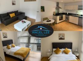 Angel Lee Serviced Accommodation, Diego London, 1 Bedroom Apartment，位于伦敦卡博特广场附近的酒店