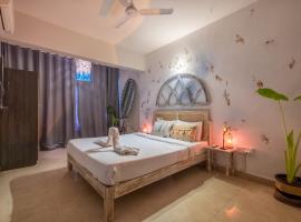 La Casa - Stunning 1BHK Apartment - Vagator, Goa By StayMonkey，位于瓦加托的度假短租房