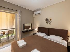 A&J Apartments or Rooms athens airport，位于马科普隆的酒店