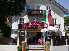 米兰餐厅酒店，位于巴特特尔茨的酒店