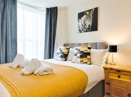 5 Bedrooms 4 Double rooms Smart Tv's in all rooms，位于斯旺西的酒店