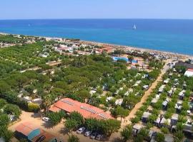 Albatross Mobile Homes on Camping El Pla de Mar，位于马尔格莱特德玛的豪华帐篷营地