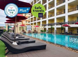 芭提雅黄金海酒店 - SHA Extra Plus，位于芭堤雅市中心的家庭/亲子酒店