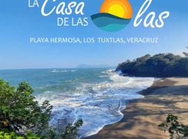 Casa de las Olas los Tuxtlas，位于圣安德烈斯-图斯特拉的酒店