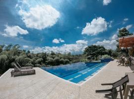 Finca Hotel Mirador Del Bambú，位于Alcalá的酒店