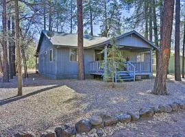 Near Hiking and Golfing Pinetop Home with Deck!