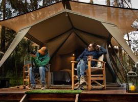 Glamping Chaska Ocupi，位于乌鲁班巴的豪华帐篷营地