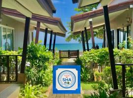 Dang Sea Beach Resort - SHA，位于奈扬海滩的浪漫度假酒店