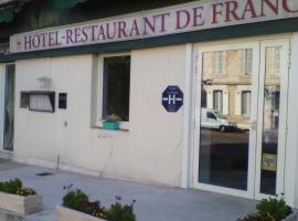 Hôtel-Restaurant de France，位于Saint-Aigulin的酒店