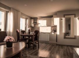 Cozy 3 bedroom apartament in town centre of Joniškis，位于约尼什基斯的酒店