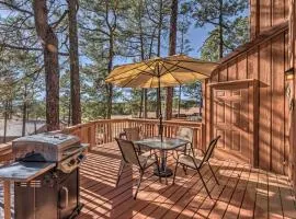 Hike, Golf and Explore Ruidoso Retreat with Deck!