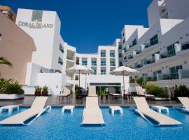 Coral Island Beach View Hotel，位于马萨特兰的酒店