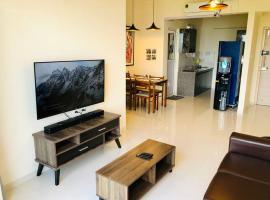 lovely 2-bedroom sea view serviced apartment dabolim goa，位于达波林的酒店