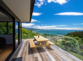 Bay Vista Beauty - Pōhara Holiday Home，位于Pohara的别墅