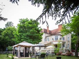 Vue du Château d'Excideuil en chambres，位于Excideuil的酒店